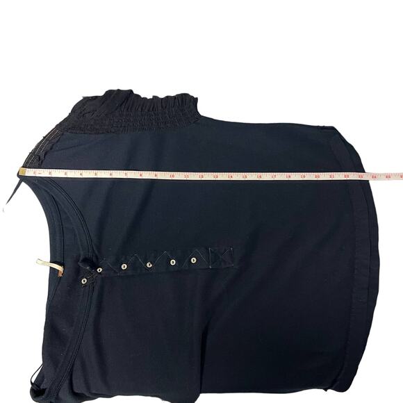 Free People Light Magic Womens Sweater Medium Cotton Henley Puff Sleeve Boho - Picture 9 of 12